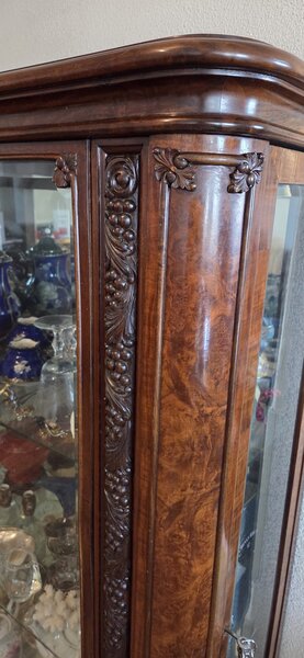 Mobila lemn masiv, cires, veche peste 100 ani