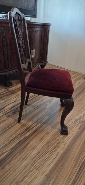 Mobila lemn masiv, cires, veche peste 100 ani